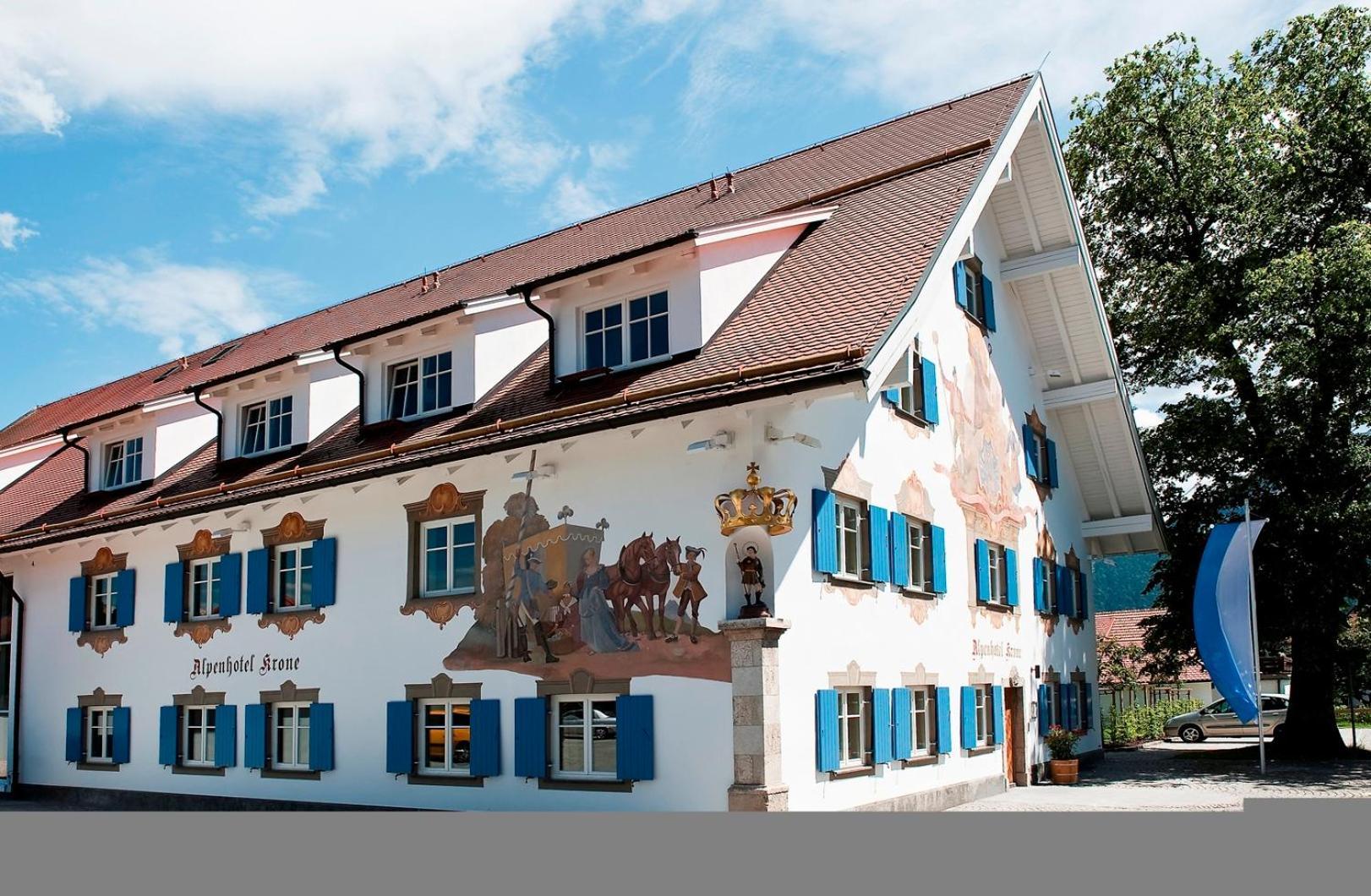 Alpenhotel Krone Pfronten Dış mekan fotoğraf